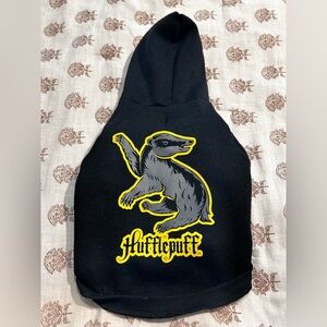 Harry Potter Hufflepuff Pet Hoodie Size Medium